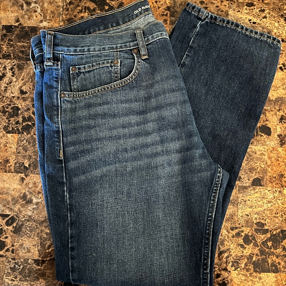 Mens Old Navy Blue Jeans Size 38x30